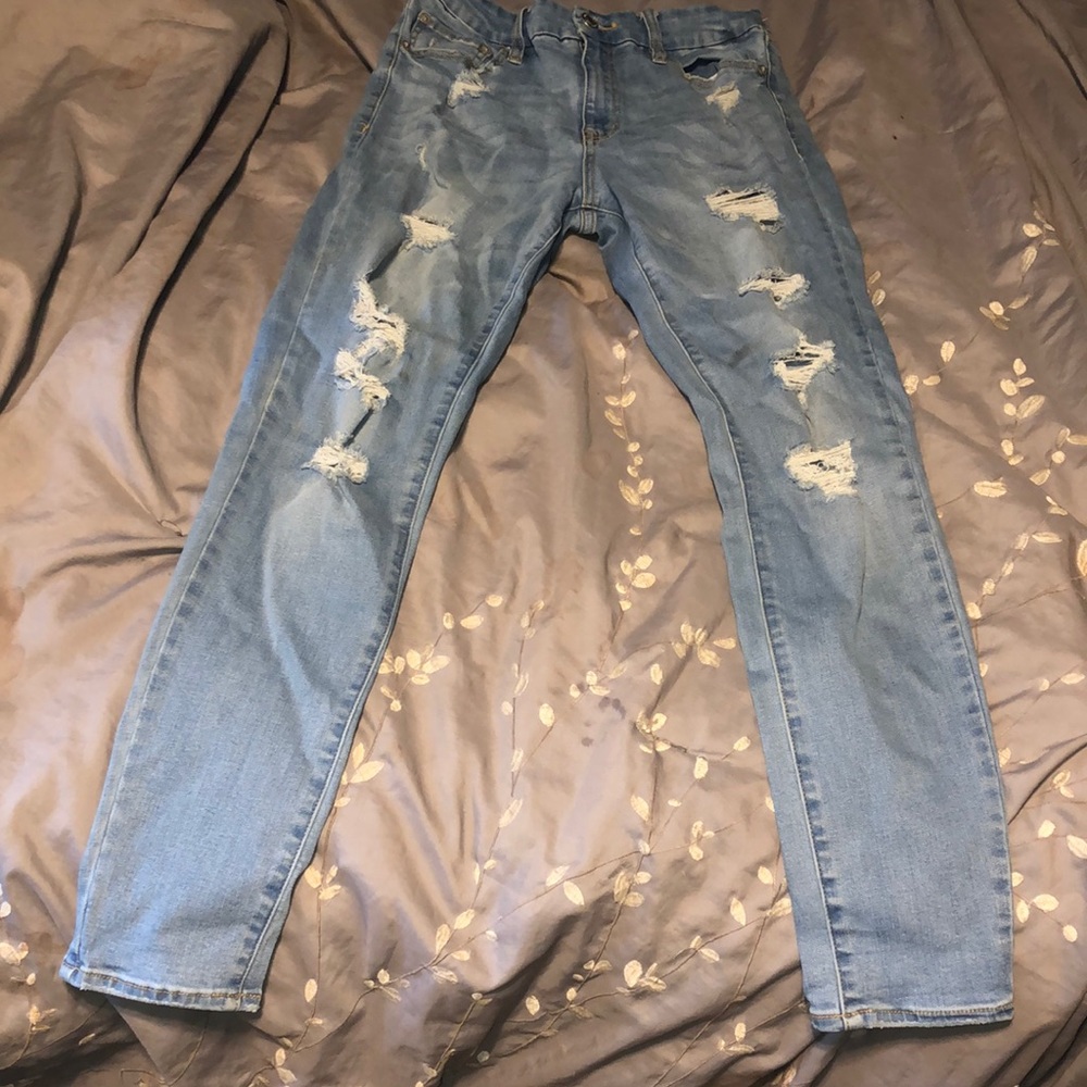 Aeropostale high rise curvy jeggings